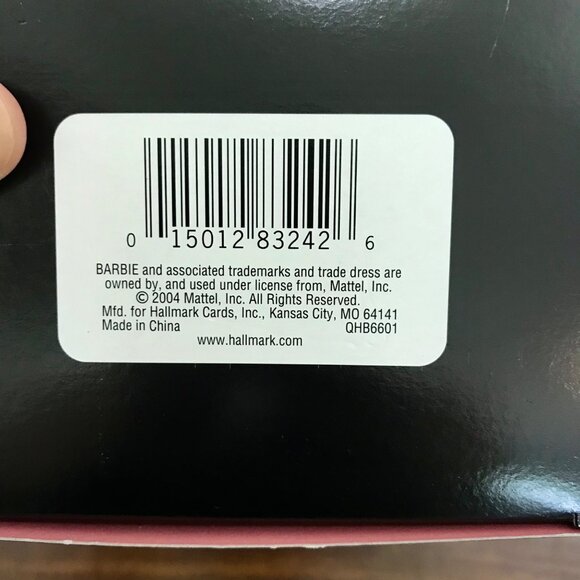 Barbie 45th Anniversary Ornament Battery Operated Display Hallmark Keepsake 2004 - Picture 9 of 9